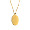 Stainless Steel Month Pendant Necklace in Gold-Tone - Image 15