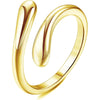 Gold Plated Color Zircon Toe Ring Jewelry Accessories Women's Summer Gift - Image 13