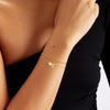 Initial Bracelets for Women Girls Gold Plated Stainless Steel Heart Initial Bracelet Stuff Jewelry Gifts - Image 5