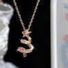 Full Rhinestone Christmas Tree Snowflake Pendant Necklace For Women Zircon Star Sweater Collarbone Chain Jewelry - Image 4