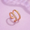 Silver Color Zircon Ear Cuff Ear Clip for Women No Pierced Cross Geometric Earcuff Wrap Rhinestone Earcuff Clips Jewelry - Image 2
