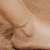 Silver Summer Minimalist Asymmetrical Chain Anklets Women Lady Ankle Bracelet Prom Foot Party Jewelry - Image 3