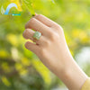 Red Agate Jade Ring Female Opening Adjustable Simple Style Chalcedony Silver Ring for Mom Women Rings Jewelry Gift - Image 11