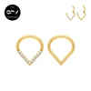 316L Medical Stainless Steel Drop Nose Ring Punk Earrings Men's And Women's Piercing Jewelry Love Heart Septum Ring - Image 12
