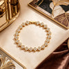 Colorful Zircon Lucky Four-Leaf Flower Bracelet for Women Flower CZ Stone Gold Plated Tennis Bracelet Fragrance Jewelry - Image 10