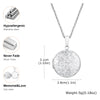 Silver Color Stainless Steel Women Locket Pendant, Openable Heart Pendant Necklaces, Life Tree Floral Collar - Image 16