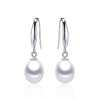 Natural Freshwater Cultured Pearl Drop Earrings for Women Silver Earrings Wedding Jewelry - Image 8