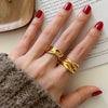 Silver Rings for Women Men Couple Minimalist Handmade Simple Interware Ring Party Jewelry Gift Prevent Allergy - Image 3