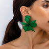 Oversized Geometric Earrings Pleated Earrings Earrings For Accessories Women Occasion - Image 1