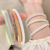 Glass Imitation Jade Bracelet Women Elegant Jingle Bangle Girl No Fading No Pungent Smell Bracelets Charm Jewelry - Image 4