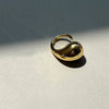 3Pcs/Set Gold Color Smooth Geometric Open Rings Set For Women Exaggerated Metal Irregular Thick Chunky Ring Jewelry Gift - Image 24