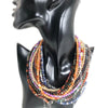 4mm Stone Malachite Quartz Opal Volcanic Lava Round Bead Necklaces Women Men Choker Classic Jewelry Gift 16in - Image 5