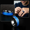 Inlay Blue or Black Carbon Fiber for Men Women 7mm Ceramic Finger Ring,Gen2 Rewritable 13.56mHz Uid 1K Smart Jewerly Ring - Image 6