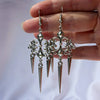 Drop Dangle Earrings for Women Hook Earrings for Women Dangle Dangling Earrings, Gothic Punk Y2k Goth Jewelry - Image 1