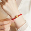 Lucky 12 Constellation Zodiac Sign Braided Animal Bracelet Men Women Red Rope Gold Color Beads Bracelet Bangle Gift Jewelry - Image 4