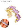 1PC Plated Gold Ear Cuff Earrings Ear Clip for Women Purple/Green/Turquoise No Pierced Earrings Jewel - Image 18