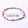 Colorful Seed Bead Stretch Bracelet Set 17 Pieces - Image 11