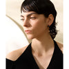 Geometric Drop Earrings with Stainless Steel Posts in Gold-Tone or Silver-Tone - Image 2