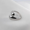 Silver Geometric Open Rings for Women Simple Irregular Twisted Finger Rings Jewelry Gifts - Image 9