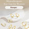 Silver Hoop Earrings for Women Men Micro Pave CZ Minimalist Huggie Hoops Stackable Ear Jewelry Gifts - Image 6