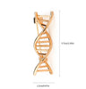 Dna Double Helix Enamel Brooch Gold Color Medical Biology Research Series Pins Jewelry Lapel Badge Nurse Doctor Gift - Image 2