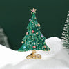 Classic Rhinestones Christmas Brooches for Women Unisex Enamels Pins Banquets Party Backpack Years Gifts Jewelry Accessories - Image 19