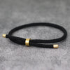 Stylish Stainless Steel Red Rope Bracelet Unisex Sliding Adjustable Milan Handmade Cord Braslet Leisure Student Daily Hand - Image 3