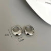 Silver Vintage Gold Round Earrings For Women Circle Earring Jewelry Prevent Allergy Party Accessories Gifts - Image 6