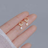 Silver Color Inlaid Zircon Clover Tassel Earrings For Women Delicate Chain Pendant Earring Party Jewelry Accessories Gifts - Image 25
