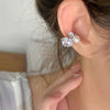1Pcs Shiny Imitation Pearl Zircon Ear Clip For Women Punk Metal C-shaped Geometric No Piercing Ear Cuff Y2K Jewelry Gift - Image 3