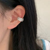 Shiny Zircon Adjustable Ear Clip for Women Girls Metal Ear Cuff Earrings Without Ear Holes Engagement Date Jewelry - Image 4
