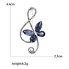 Rhinestone Butterfly Pins for Women Unisex Shiny Glass Musical Note Brooches Event Party Backpack Decoration Clothes Accessories - Image 5