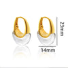Transparent Water Drop Resin Earrings for Women Gold Plated Elegant Modern Design Earrings Party Jewelry Gifts - Image 7