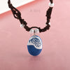 A Girl 1Pcs Moana Necklace Cosplay Handmade Braided Leather Rope Necklace for Women Girl Jewelry Prop Accessories - Image 5