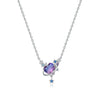 Silver Simple Tennis Chain Necklace Chain Pendant Necklace for Women Birthday Gift Jewelry - Image 16