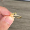European and American open nail children's niche ring personality cold wind rings - Image 3