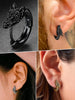 Male Dragon Hoop Earrings Hip Hop Style Punk Party Accessories Unisex Daily Wearable Personality Jewelry Drop Ship - Image 6