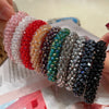 Boho Elastic Bracelets For Women Vintage Stretch Bohemian Hair Accessory Crystal Glass Beads Bracelets Party Jewelry Gift - Image 31