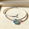 Silver Bracelet Red Persimmon Beaded Elastic Lucky Good For Woman Girl Jewelry Gift - Image 11