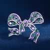 Romantic Purple Zircon Butterfly Brooches for Women Clothes Accessori Bow Dragonfly Ginkgo Leaf Broche Decorativo De Ropa - Image 23