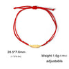 Simple Stainless Steel Foot Chain of Women Gold Color Feather Anklet Lucky Red String Jewelry Accessories Gifts - Image 8