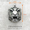 Magic Amulet Mythical Aztec Tiger Chakra Asian Ornaments Compass Africa Pendant Jewelry Silver Gift For Woman Men - Image 16