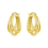 U Shape Hoop Earrings in Many Styles - Image 6