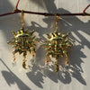 Bohemian Sun Dangle Earrings Vintage Crystal Resin Water Drop Ear Hooks Moon Pendant Earrings Jewelry Gifts For Women - Image 5