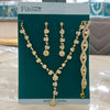 4-Piece Women's Flower Necklace with Earrings and Bracelet Set, Wedding Party Accessories - Image 5