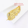 Rhinestone Leaf Brooches for Women Unisex Plant Pins 2-color Available Casual Party Accessories Gifts - Image 3