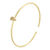 Gold Plated Micro-Set Zirconia 26 Letters A-Z Simple Unisex Bracelet Lucky Letters Bracelet Golden - Image 7