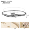 Copper Zirconium Snake Bracelet For Women Classic Handcrafted Crystal Opening Bangles Hand Bracelet Jewelry Accessories - Image 6