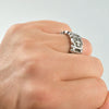 1PC Steel Metal Glossy Rings for Men Geometric Width Signet Square Finger Punk Style Ring Jewelry Gifts - Image 4