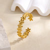Stainless Steel Shell and Starfish Cuff Bangle in Multiple Styles - Image 30
